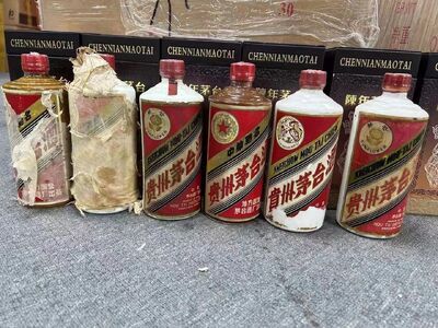 陇南长期回收生肖猪年茅台酒回收洋酒马爹利图片